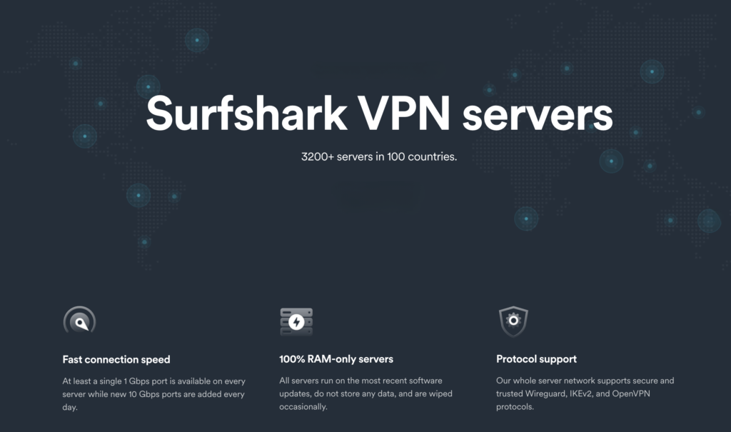 Surfshark VPN Review: Surfshark VPN servers